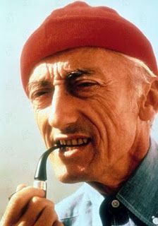 Jaques Cousteau, inspiration for red hatters