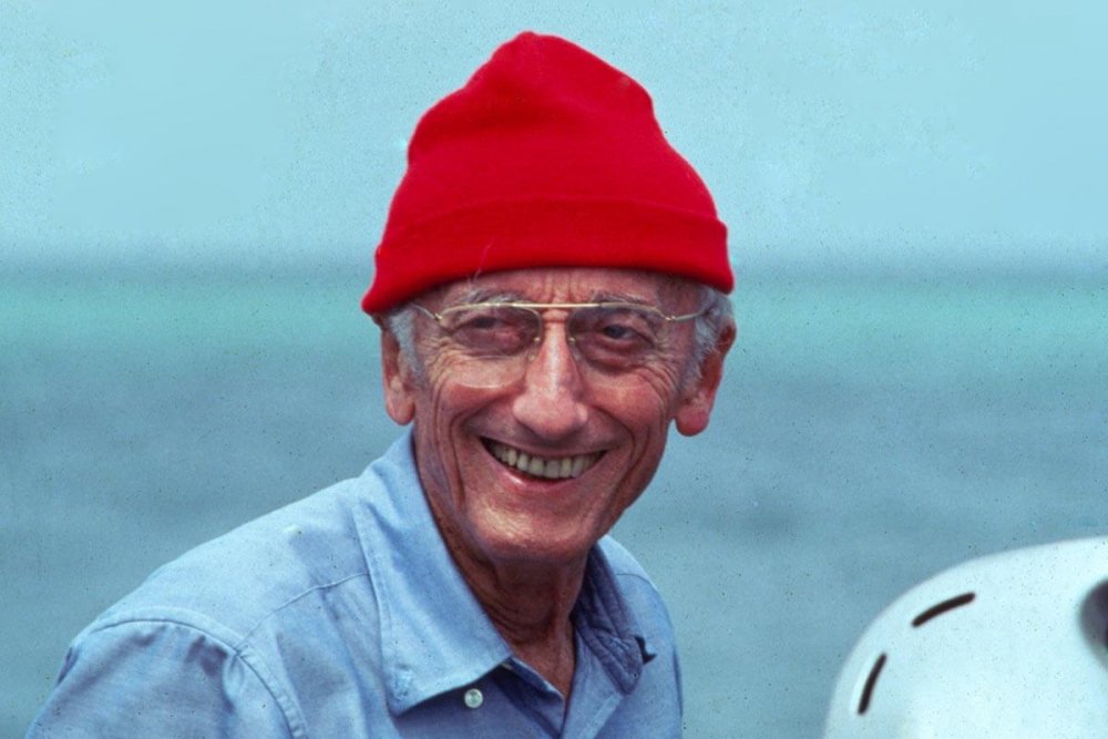 Jaques Cousteau, inspiration for Steve Zissou