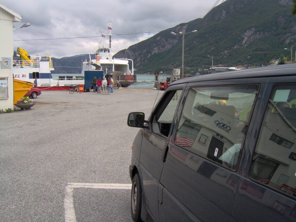 The boat through Lysefjorden